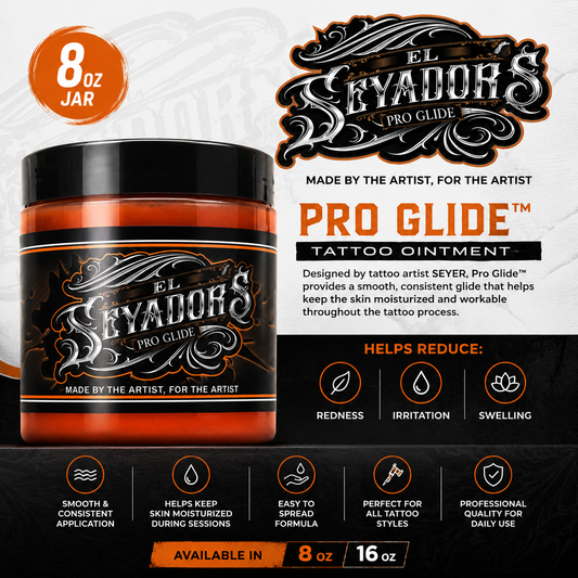 El Seyador’s Pro Glide™ Tattoo Ointment – 8 oz